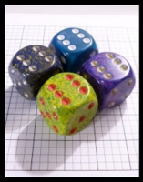 Dice : Dice - 6D - Speckled Large Colored - Ebay Sept 2013